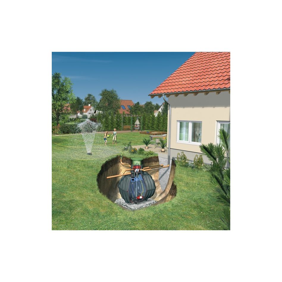 GRAF Carat Komfort Gartenanlage Zisterne Regenwassertank, 8500 L, begehbar Image