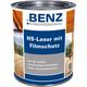BENZ PROFESSIONAL HS-Lasur mit Filmschutz Holzschutzmittel, 0,75 l, Mahagoni