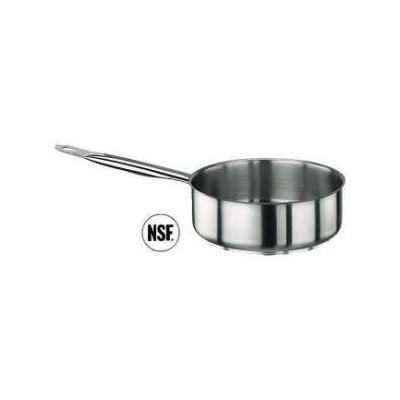 Paderno World Cuisine 11008-32 12-1/2 in. Stainless Steel Saute Pan