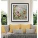 Trinx 'Delicate Garden Love' Oil Painting Print, Solid Wood in Gray | 23 H x 23 W x 1.5 D in | Wayfair 6C1B75B60A474E18BB7162693527F437