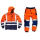 Men's Hi Vis High Visibility Tracksuit Orange/Navy XX-Large