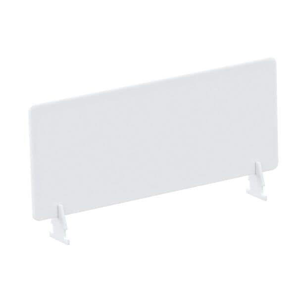 Paperflow Tischtrennwand für easyDesk Doppelschreibtische 60x33 cm weiß, 60x33x0.7 cm