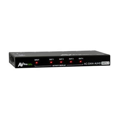 AVPro Edge AC-DA14-AUHD-GEN2 1 x 4 HDMI Distribution Amplifier AC-DA14-AUHD-GEN2