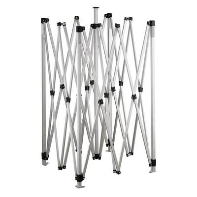 Backyard Pro Courtyard Series 10' x 10' Navy Straight Leg Aluminum Instant Pop Up Canopy Tent