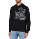 Lonsdale London Herren TADLEY Kapuzenpullover, Black/Ecru, L