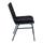 Hercules Series Heavy Duty Black Dot Fabric Stack Chair - Black