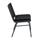 Hercules Series Big &amp; Tall 1000 Lb. Rated Black Fabric Stack Chair - Black