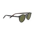 Serengeti Men's Raffaele Shiny Darktortoise Mineral Polarized 555Nm, Black/Tortoise, 48 mm