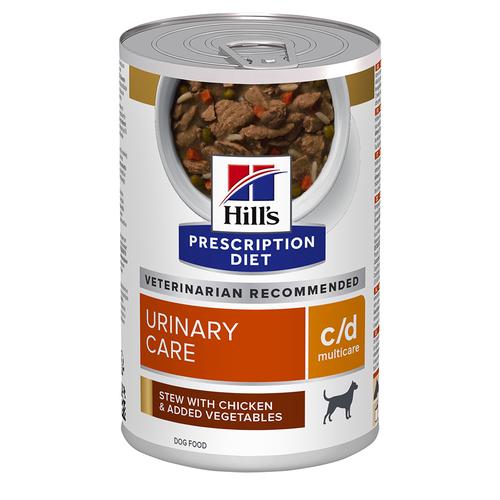 12 x 354 g c/d Multicare Urinary Care Stew Hill's Prescription Diet c/d Hundenassfutter