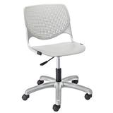 KFI Studios Kool Task Chair Upholstered, Steel in Gray | 35 H x 19.3 W x 22 D in | Wayfair TK2300-P13