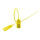 WUBAO(R) Security Plastic Seal Tamper Evident Seal Pull Tight Numbered Tag Adjustable Length Tie for Package Container (500pcs X Yellow)
