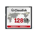 Cloudisk CompactFlash Memory Card CF Card Compact Flash Card Performance for Photography Camera (128GB)