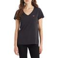 Levi's Damen Perfect V-Neck T-Shirt,Caviar,XS