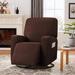 Winston Porter Arainy High Stretch Anti-Slip Box Cushion Recliner Slipcover Plastic | 36 H x 37.5 W x 34 D in | Wayfair