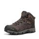 NORTIV 8 Men's Ankle High Waterproof Hiking Boots Backpacking Trekking Trails Shoes 160448_M Brown Black Tan Size 13 US/ 12 UK