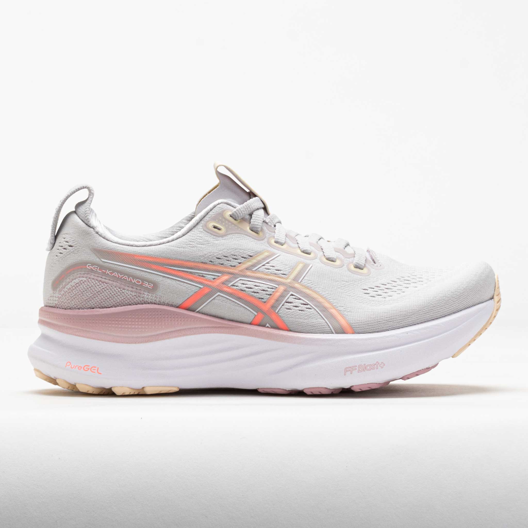ASICS GEL-Kayano 32 Women's Running Shoes Cloud Grey/Seashell