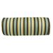 thomasville at home Tangier Stripe Cotton Bolster Pillow Polyester/Polyfill/Cotton | 7 H x 17 W x 4 D in | Wayfair NR7070