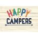 Winston Porter Chiltern Colorful Happy Campers 18 in. x 27 in. Non-Slip Outdoor Door Mat Synthetics/Rubber | Wayfair