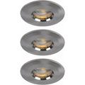 Lot de 3 spots encastrables LED encastrables plafonniers extérieur éclairage IP65 Bad Paulmann