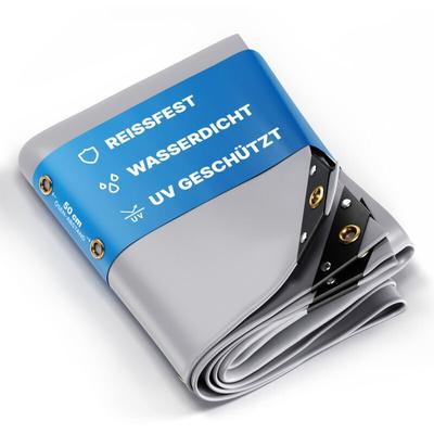 Nemaxx - Premium Abdeckplane Wasserdicht [600x1000cm] – uv Beständige [650 g/m²] lkw Plane mit Image