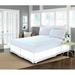 ELEGANT COMFORT 15" Bed Skirt in White | 60 W x 80 D in | Wayfair WF-LACE DESIGN BEDSKIRT Queen WHITE