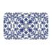 Tucker Murphy Pet™ Chirstian Pet Placemat Plastic (affordable option) in Blue/Pink/White | 0.08 H x 11.5 W x 19 D in | Wayfair
