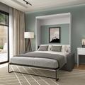 Latitude Run® Colquitt Murphy Bed Upholstered, Wood in White | 83.6 H x 72 W x 83 D in | Wayfair 5B10C37AE73F4B568B03955388859BA8