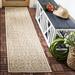 White 26 x 0.2 in Area Rug - House of Hampton® Frankee Geometric Cream/Beige Indoor/Outdoor Area Rug | 26 W x 0.2 D in | Wayfair