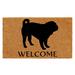 Winston Porter Bailley Pug Non-Slip Outdoor Door Mat Plastic | 0.6" L x 29" W x 17" D | Wayfair A0568C4E75F64C5B9E41FBC2026768D9