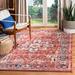 Red/White 79 x 0.39 in Indoor Area Rug - World Menagerie Sechovicz Oriental Red/Ivory Area Rug | 79 W x 0.39 D in | Wayfair