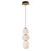 ET2 Lighting Soji 6 Inch LED Mini Pendant - E25067-92BKGLD