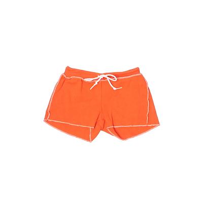 LAT Shorts: Orange Solid Bottoms...