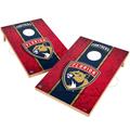 Florida Panthers 2' x 3' Solid Wood Cornhole Vintage Game Set