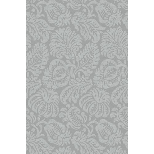 Little Greene 'Palace Road - Severin' - Grey Wallpaper