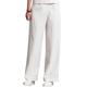 Youlee Women's Summer Straight Pants Linen Trousers White L