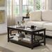 Town Square Coffee Table in Espresso - Convenience Concepts 203282ES