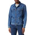 Wrangler Men's Icons Denim Jacket, Blue (New 301), Large