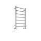 Milano Esk - Modern Chrome Flat Ladder Style Stainless Steel Heated Towel Rail Radiator - 800mm x 600mm