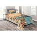 East Urban Home European Microfiber Coverlet/Bedspread Set Microfiber in Blue | Twin Bedspread + 1 Sham | Wayfair AE51057E15234A8B935C321106C03BCE