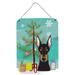 Caroline's Treasures Christmas Tree Graphic Art on Plaque Metal in Green | 16 H x 12 W x 0.05 D in | Wayfair BB1617DS1216