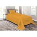 East Urban Home Eastern Microfiber Farmhouse/Country Coverlet/Bedspread Set Microfiber in Yellow | Twin Bedspread + 1 Sham | Wayfair