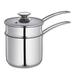 Frieling Küchenprofi 1.6 qt. Stainless Steel Double Boiler w/ Lid Stainless Steel in Blue/Gray | 5.5 H x 5.5 W in | Wayfair K2370602814