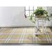 Red/Yellow 24 x 0.12 in Area Rug - August Grove® Pender Plaid Flatweave Gold Area Rug | 24 W x 0.12 D in | Wayfair C84D69BE69E84E25AC7368B69F0B9B9E