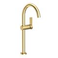 Newport Brass Priya Single Hole Vessel Sink Bathroom Faucet in Yellow | 13.99 H in | Wayfair 2413/01