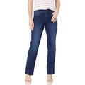 NYDJ Petite Marilyn Straight Jeans - Blue - 8 Petite