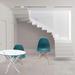 Ebern Designs Jantzen Side Chair Plastic/Acrylic in Green | 32 H x 19 W x 21 D in | Wayfair 47A025B39F6646099C0E279FFE388654