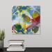 Bay Isle Home™ 'New Tropical Bliss II' Painting on Canvas Canvas | 12 H x 12 W x 1.25 D in | Wayfair 6010F3A00C9D4184A937550E8A479D3F