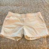 J. Crew Shorts | J.Crew White Chino Shorts | Color: White | Size: 8