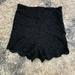 Free People Shorts | Free People Lace Black Shorts | Color: Black | Size: 0