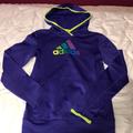 Adidas Tops | Adidas Hoodie/Sweatshirt | Color: Blue/Purple | Size: Xs/S